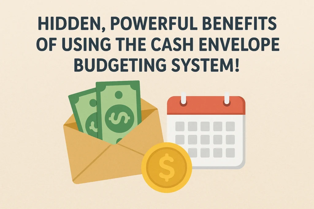 benefits of using the cash envelope budgeting system